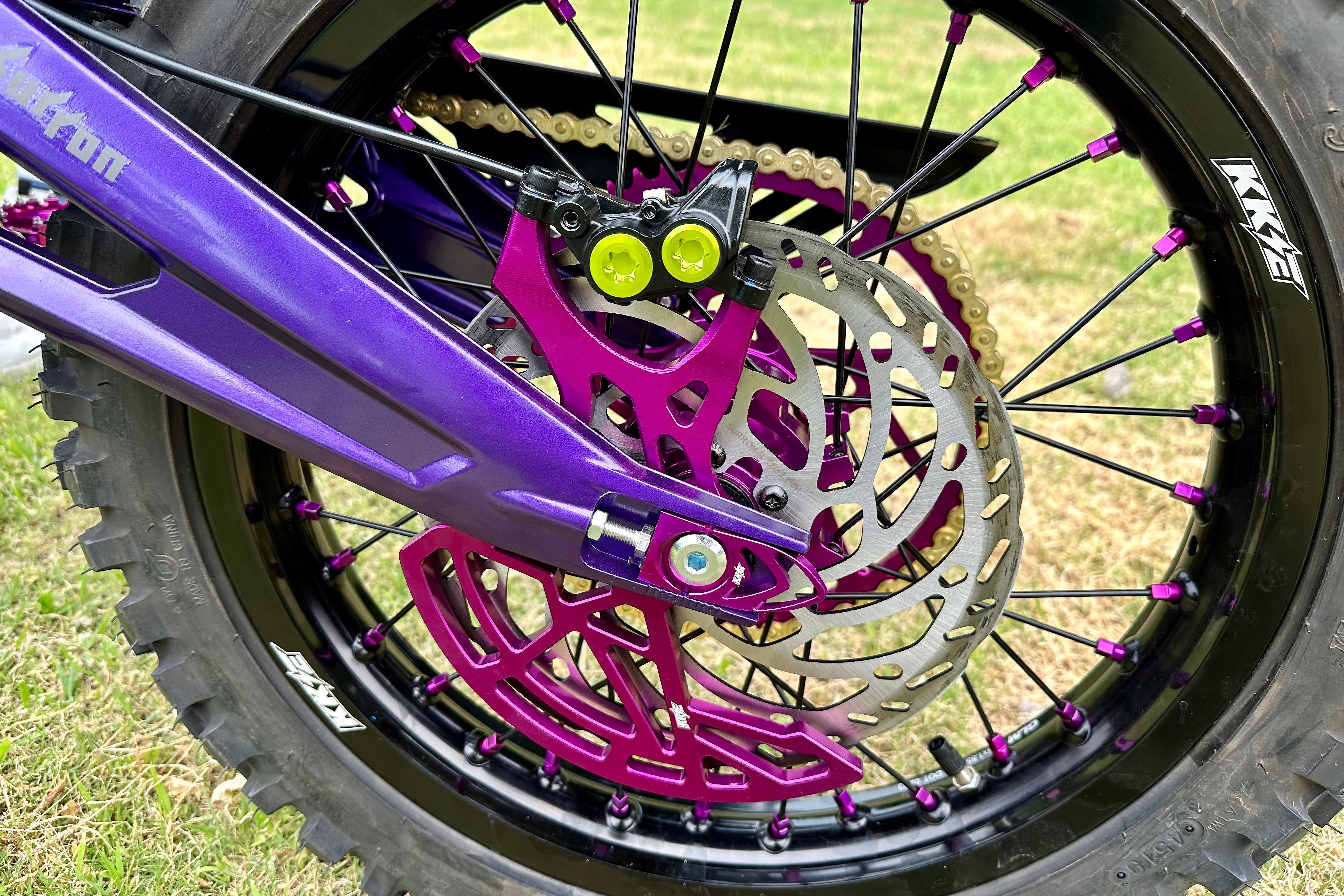 KKE Aluminum Rear Brake Disc Guard | Surron Ultra Bee