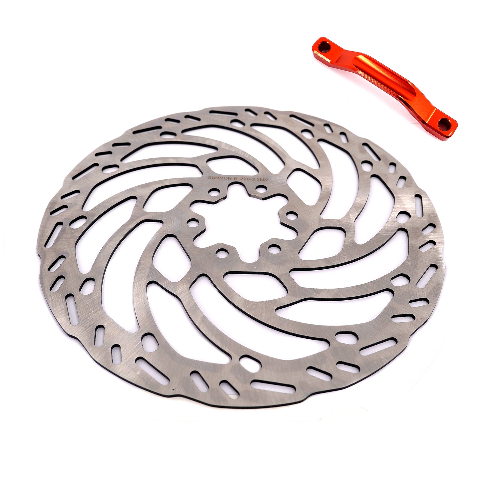 KKE Front 220MM Disc with Adapter | Surron Light Bee | E-Ride Pro | Talaria MX3