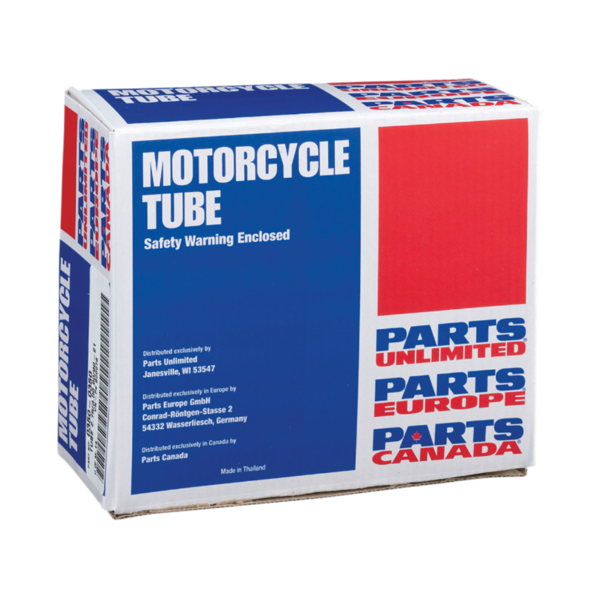 Parts Unlimited Standard Inner Tube 18"