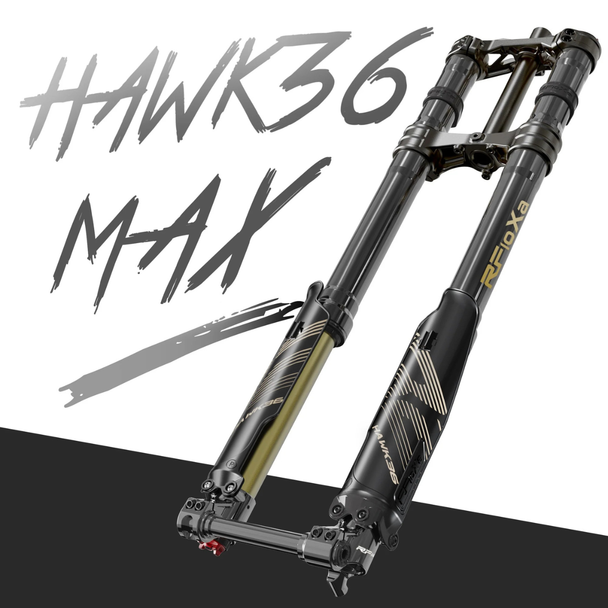 RFLOXA Hawk36 MaxS Black Front Fork for Arctic Leopard XE PRO S