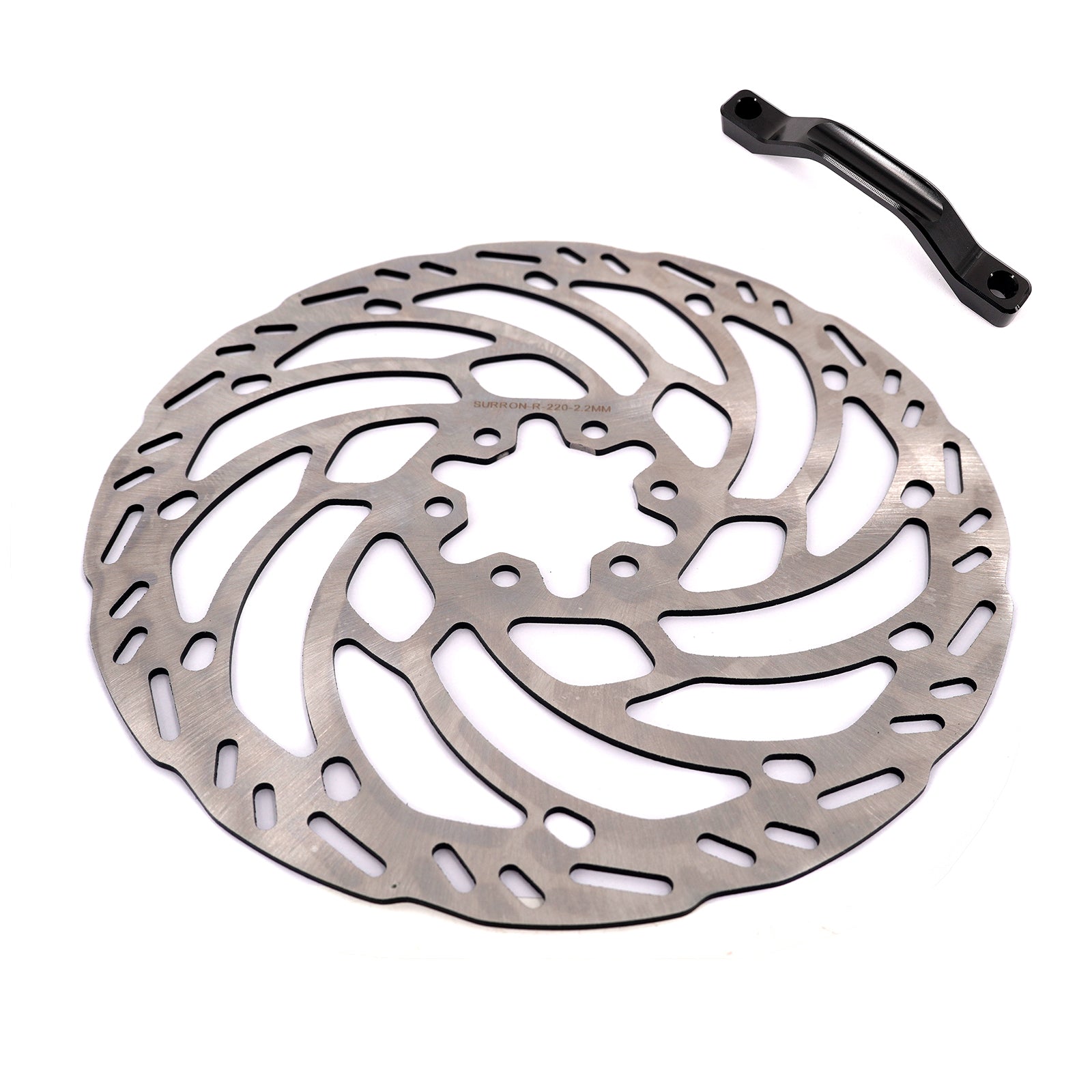 KKE Front 220MM Disc with Adapter | Surron Light Bee | E-Ride Pro | Talaria MX3