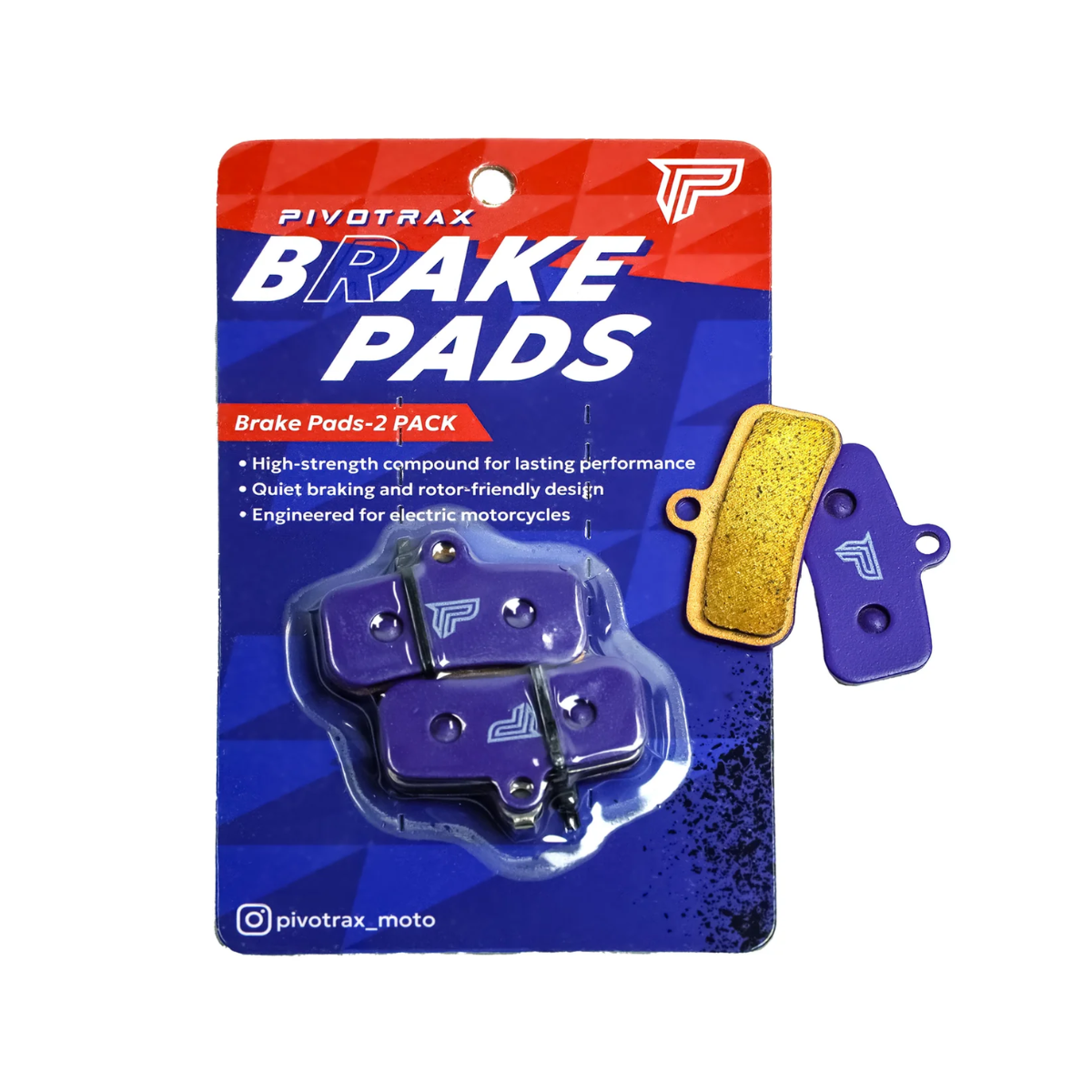 Pivotrax Small E-Moto Brake Pads
