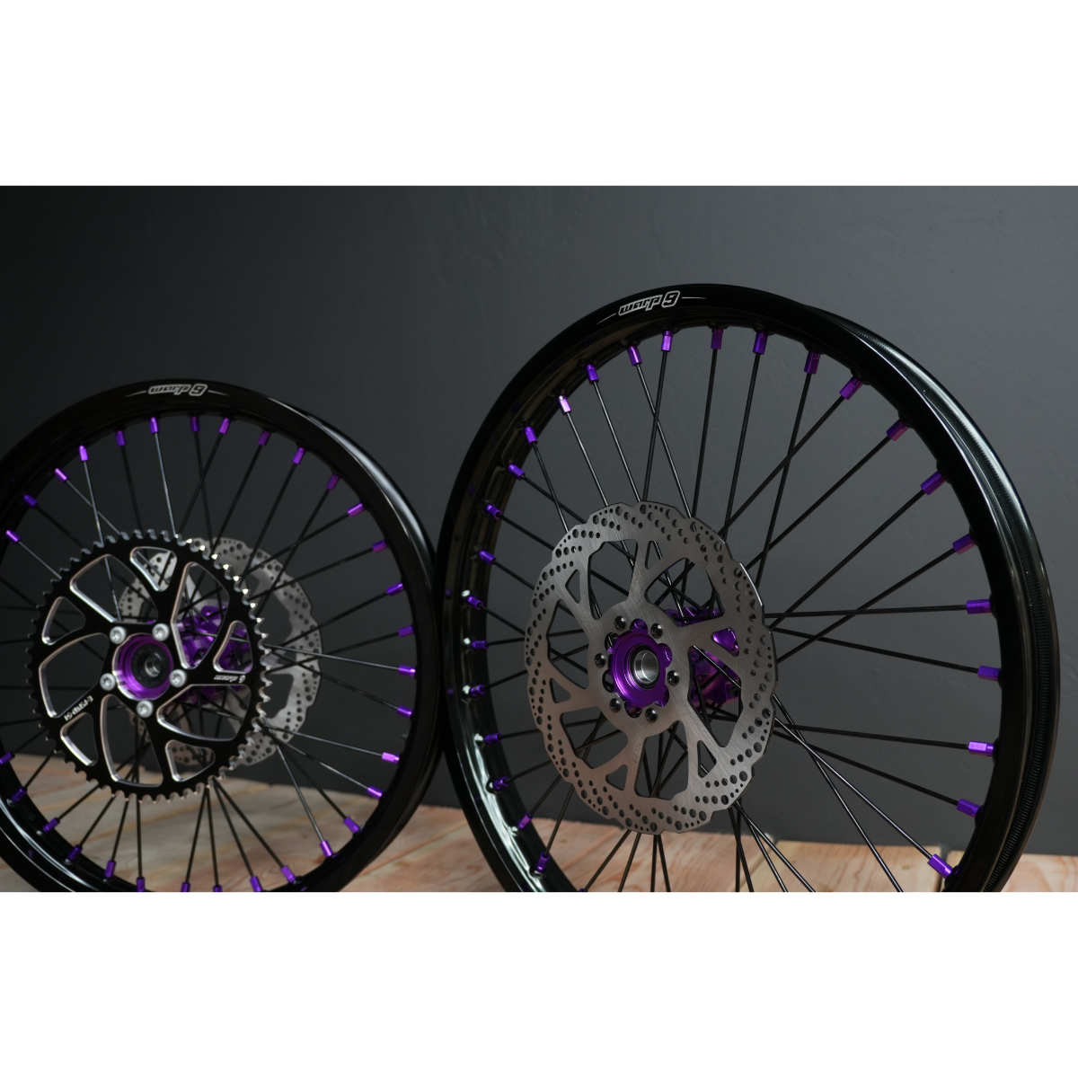Warp 9 E Ride Pro 3.0/SR 18/19" Wheelset