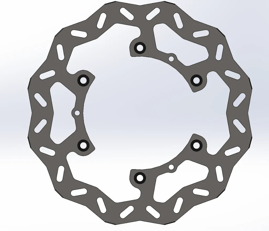 Bonnell 805 Rear Brake Disc Set