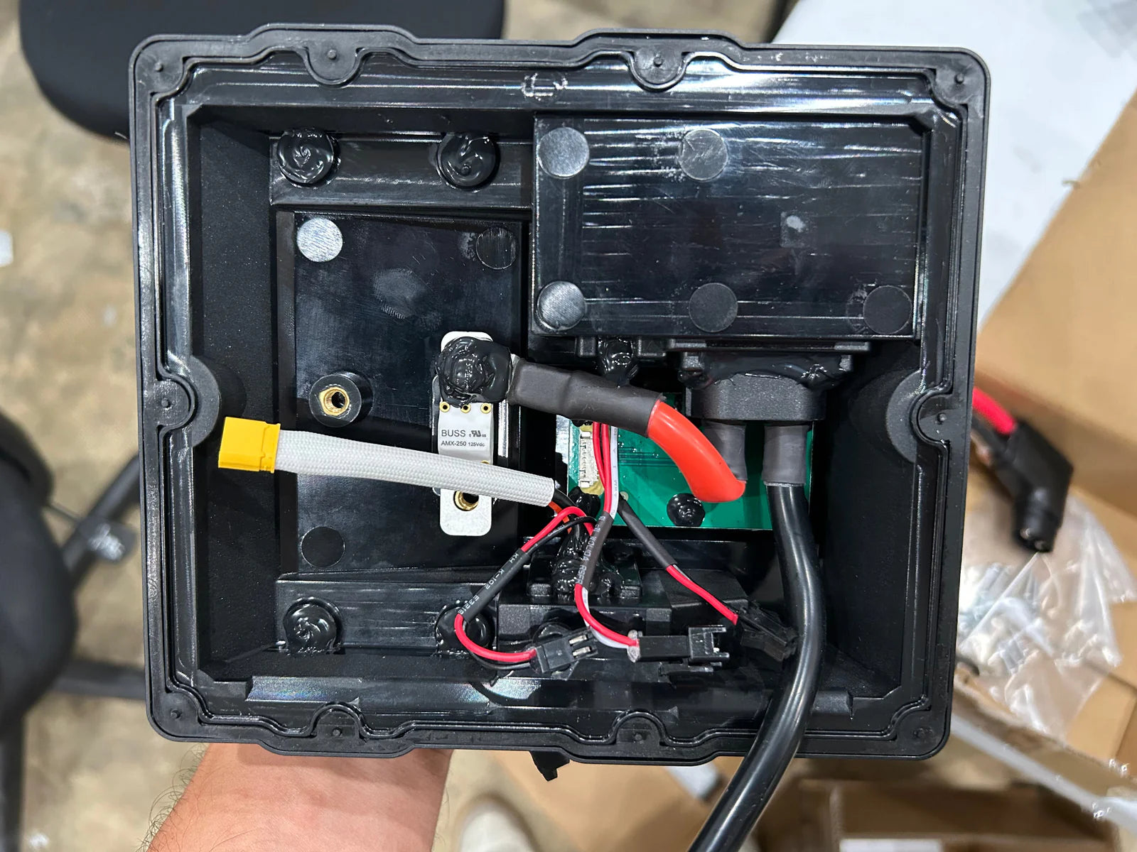 E-Ride Pro OEM Battery Lid Cover with Power Cable - Pro S/SS 2.0/SS 3.0