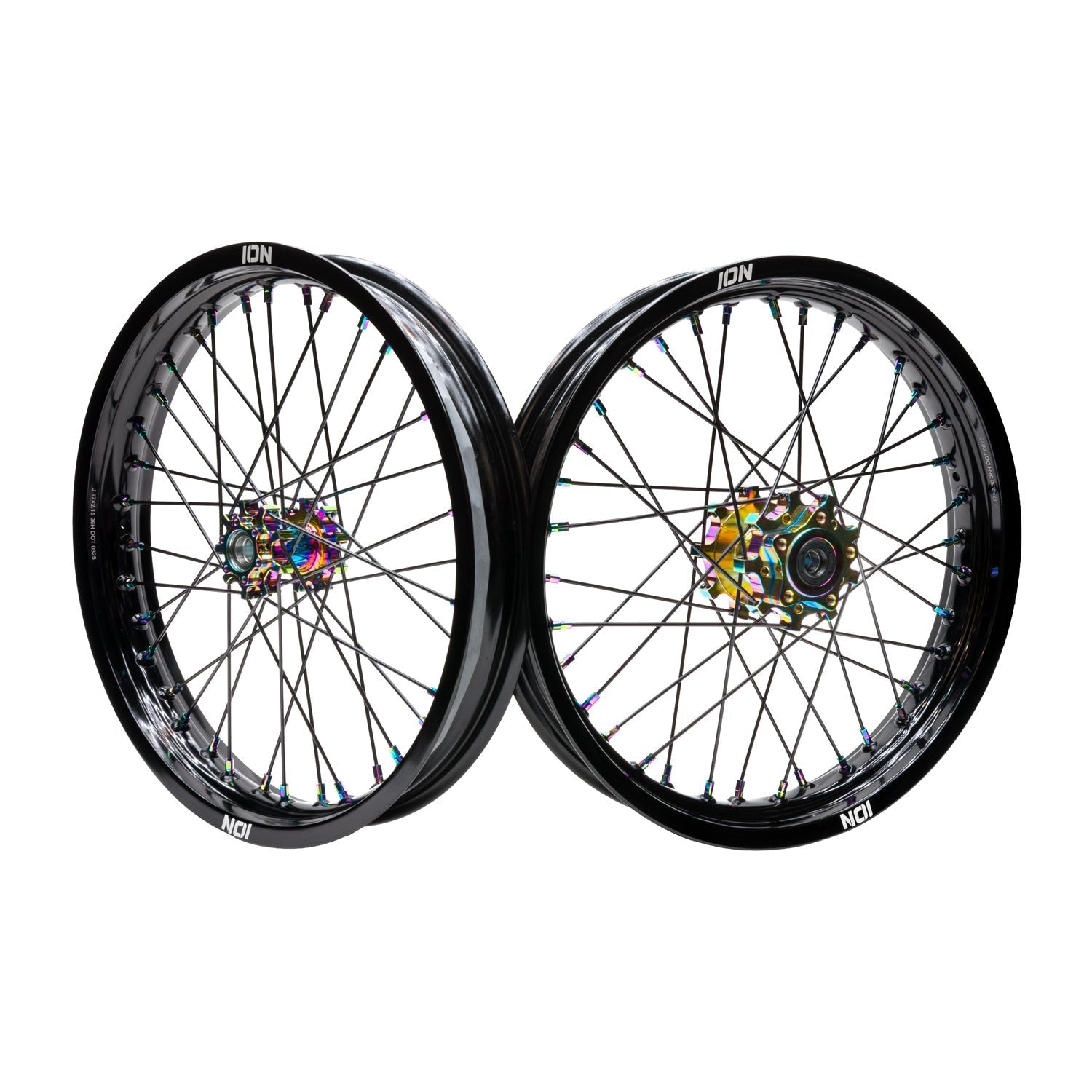 ION - Arctic Leopard XE PRO S - 17" Supermoto Wheelset