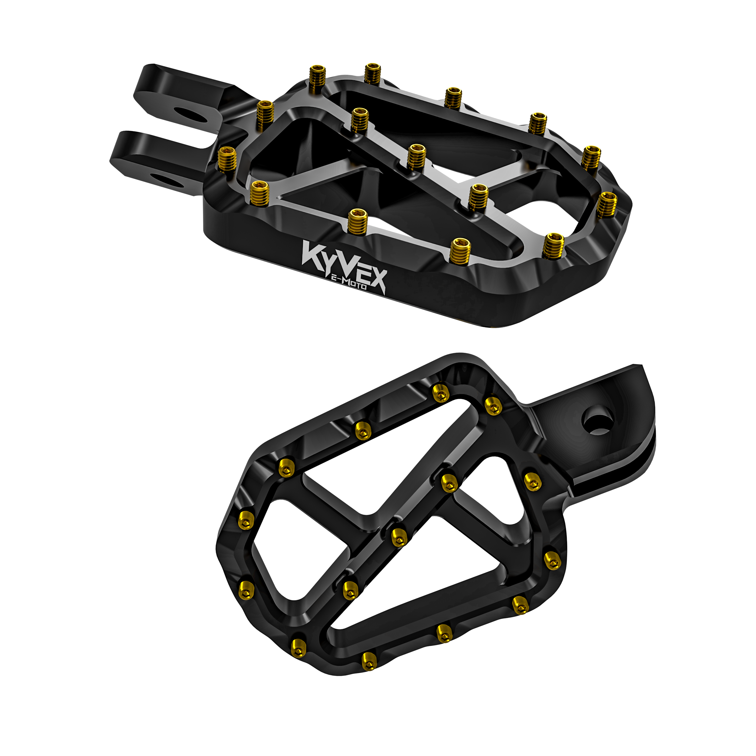 KyVex Billet Wide Foot Pegs
