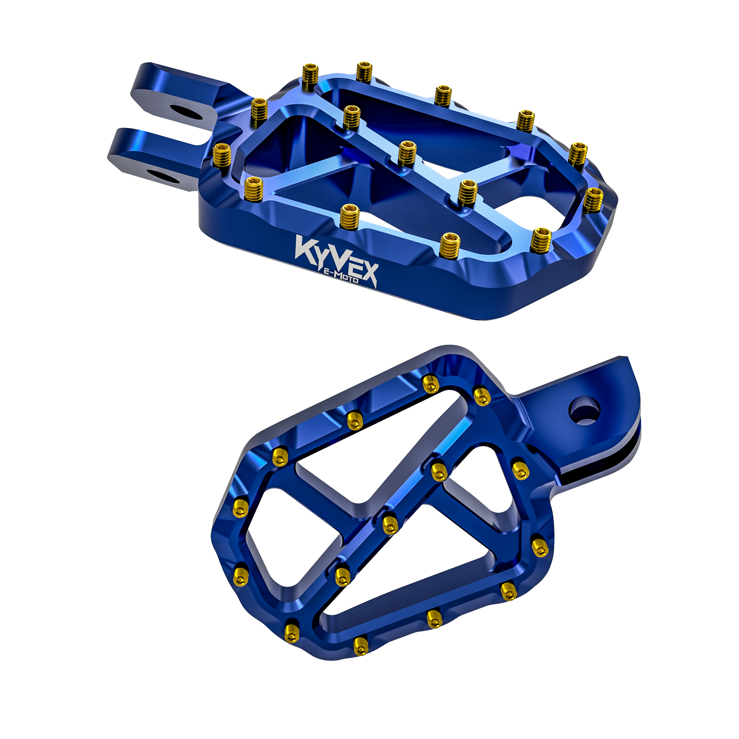 KyVex Billet Wide Foot Pegs