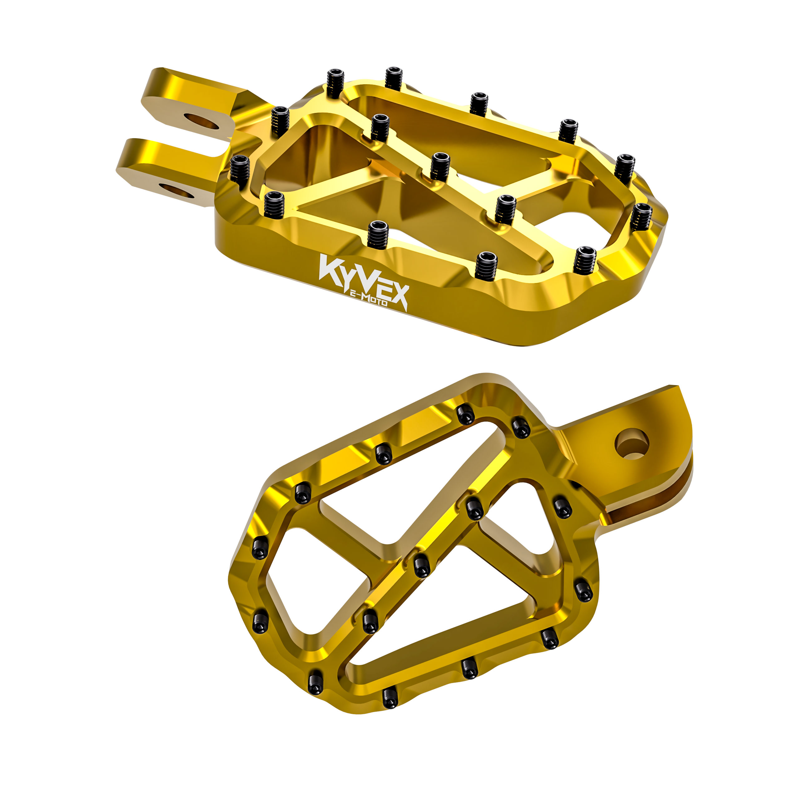 KyVex Billet Wide Foot Pegs