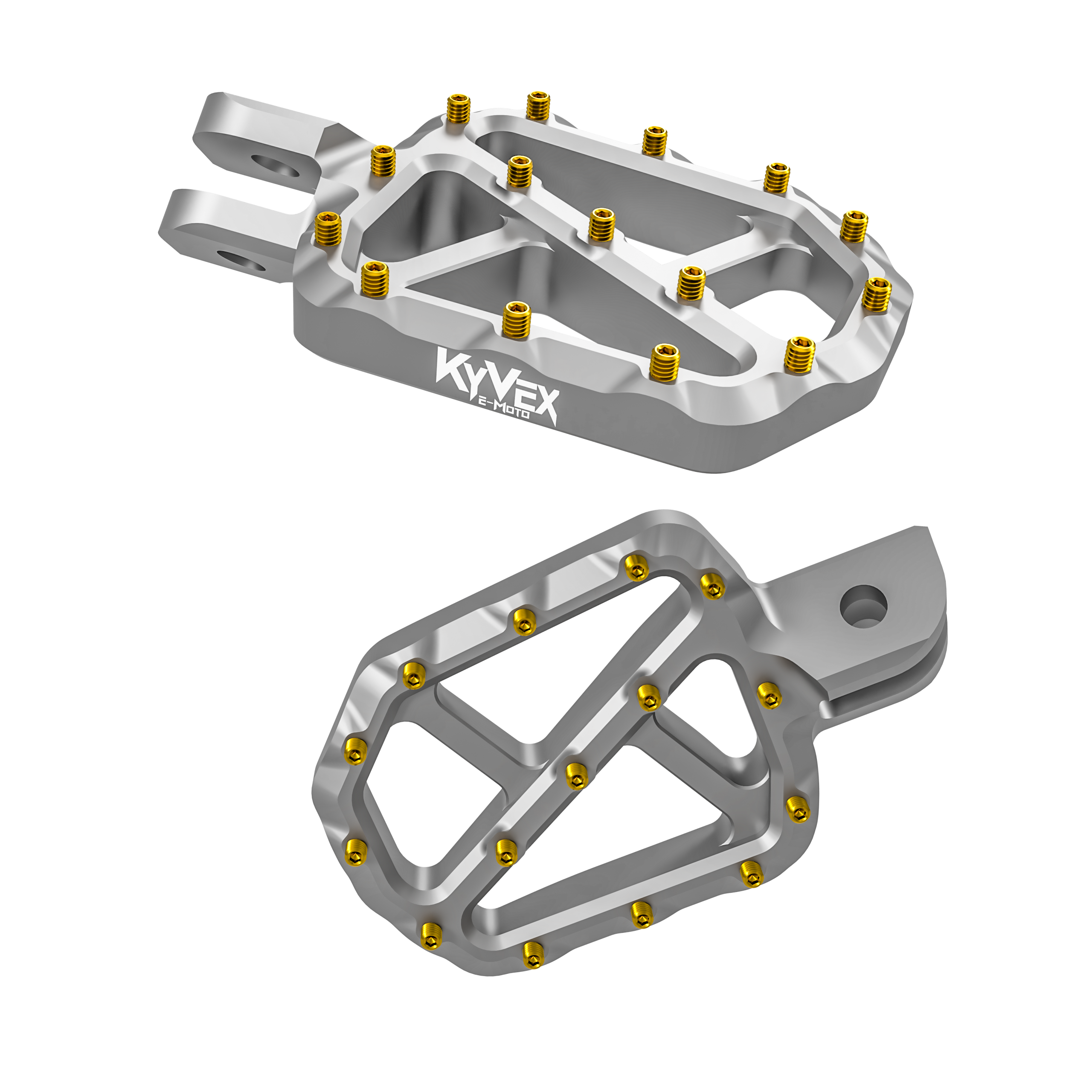 KyVex Billet Wide Foot Pegs