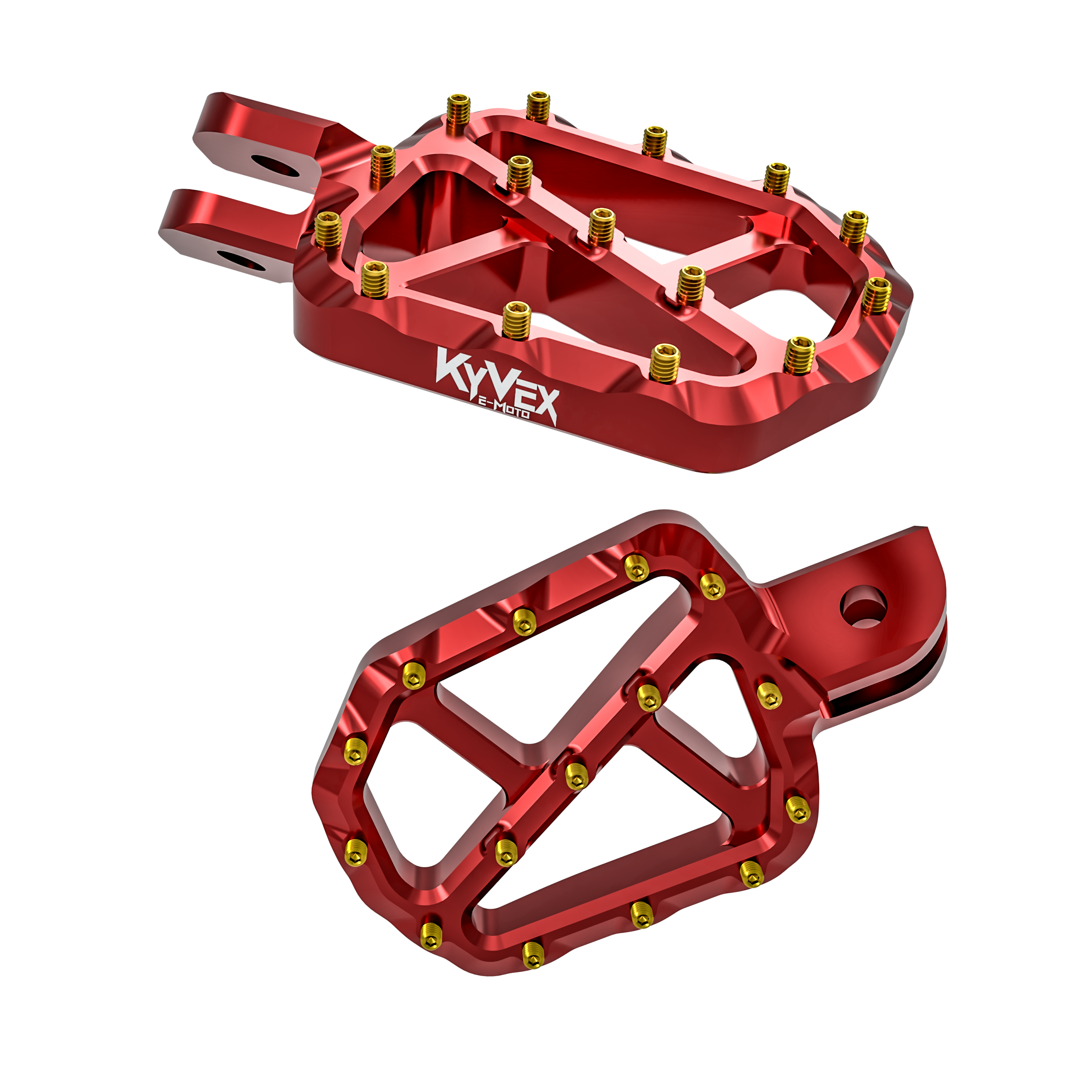 KyVex Billet Wide Foot Pegs