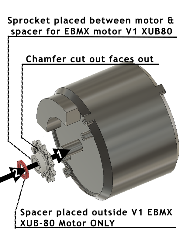Heavy Hitter 520 Primary Drive Conversion OEM/EBMX Ultra Motors
