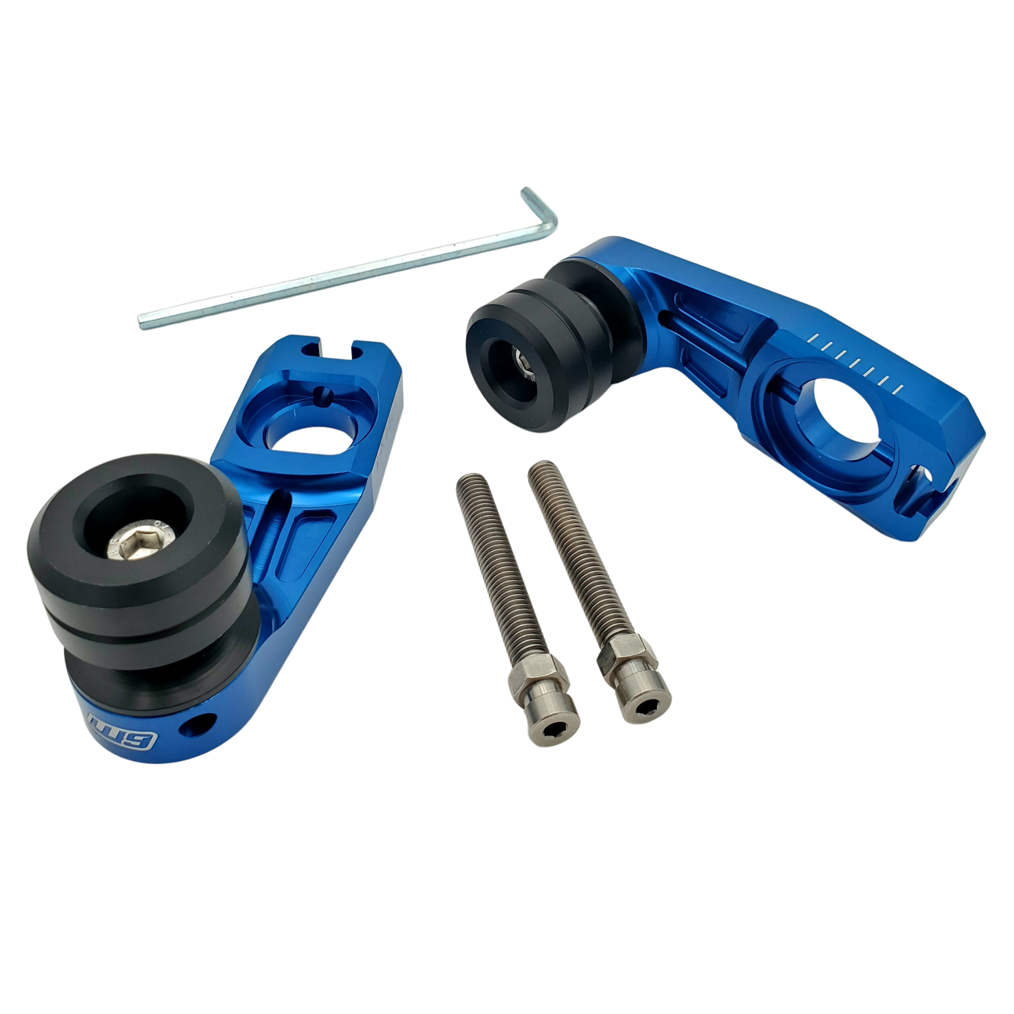 Warp 9 Surron Ultra Bee Supermoto Front Axle Sliders