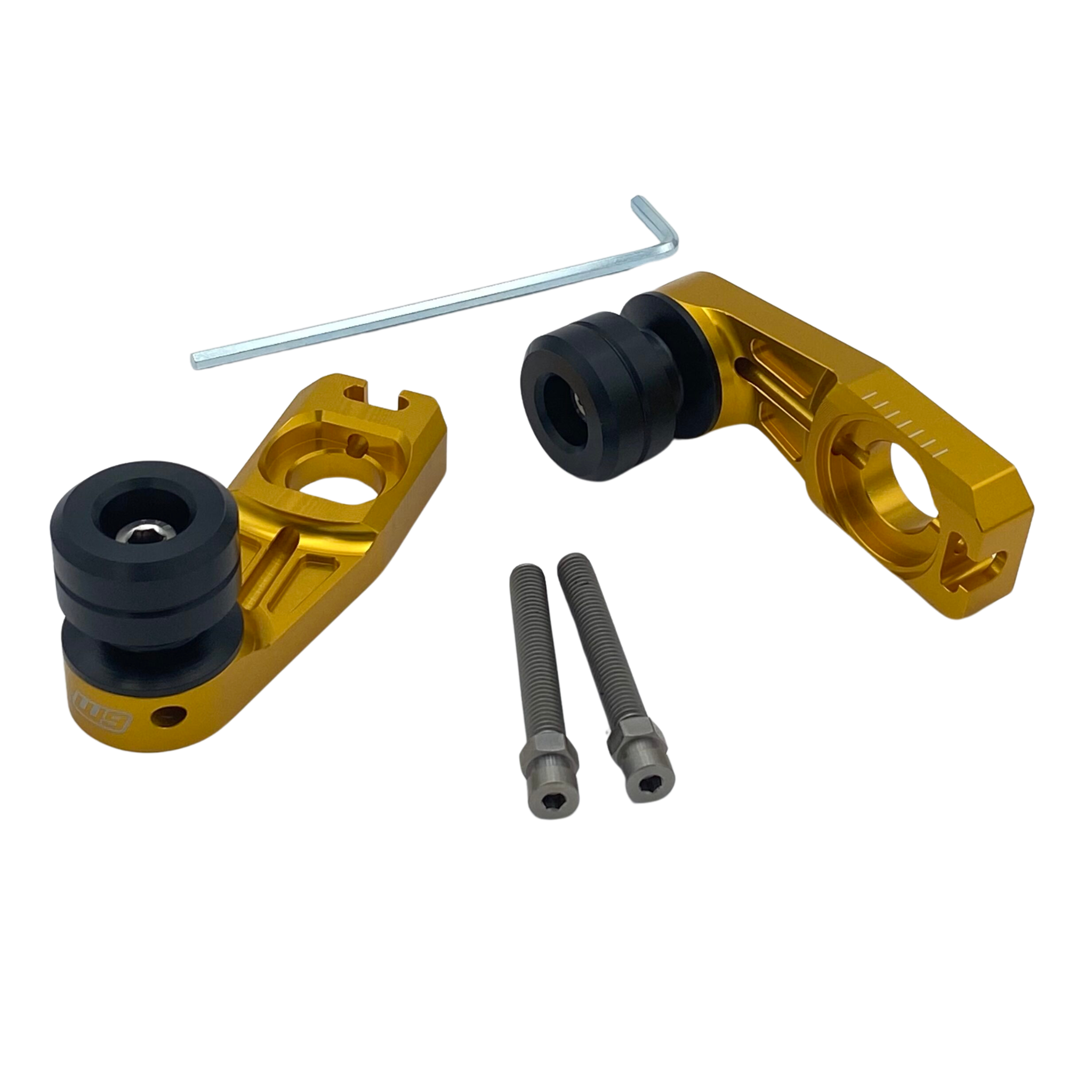 Warp 9 Surron Ultra Bee Supermoto Front Axle Sliders