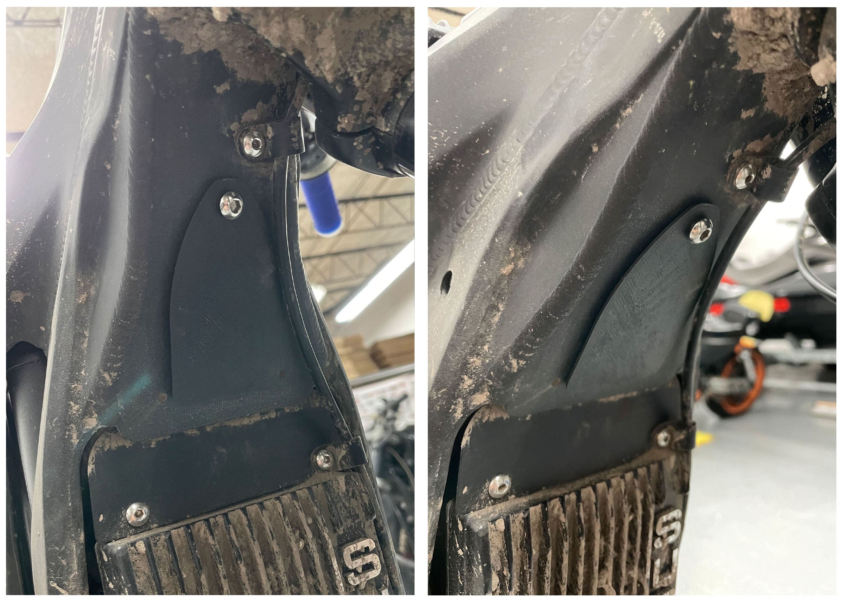 GritShift Horn Electrical Cover Delete Plate - GritShift