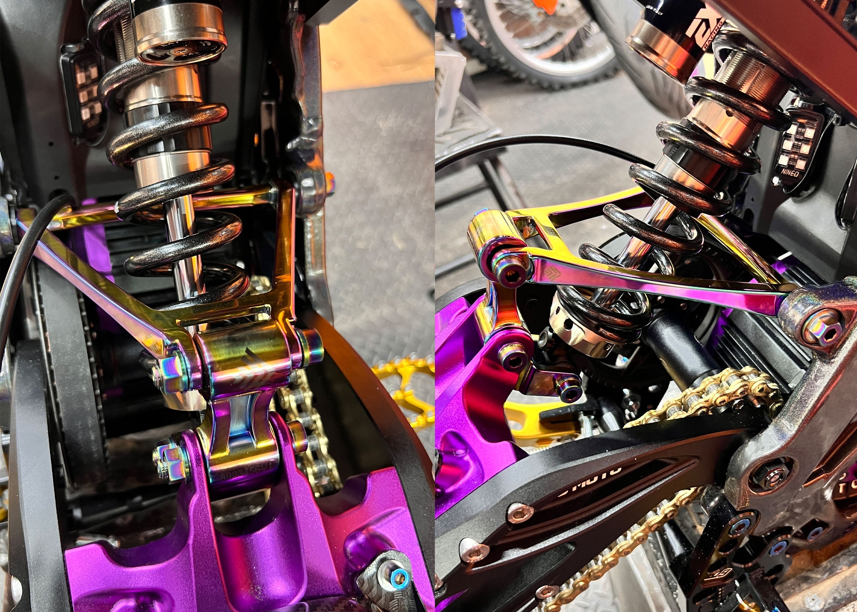 Heavy Hitter Lightweight TI Surron Light Bee Triangle
