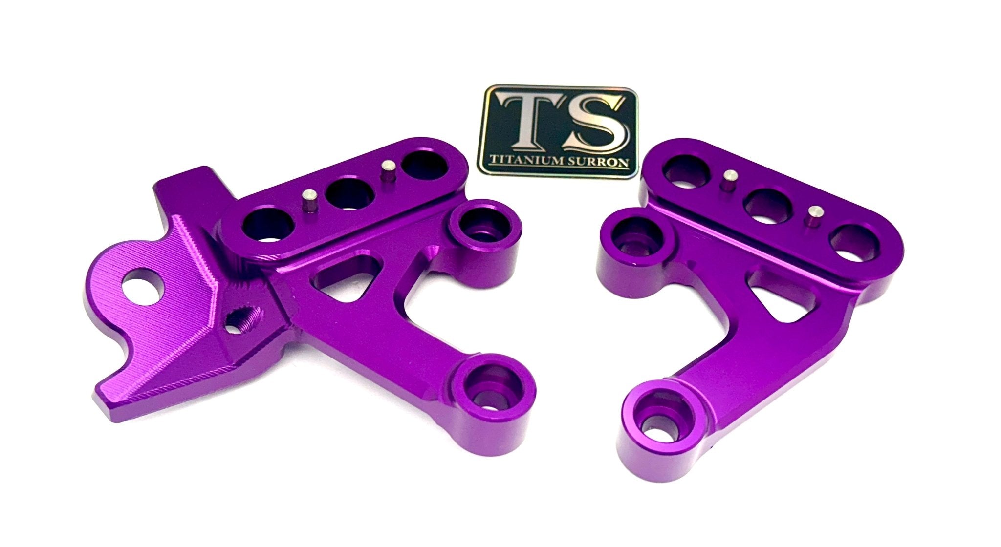Custom CNC Aluminum Footpeg Bracket | Surron | E-Ride Pro