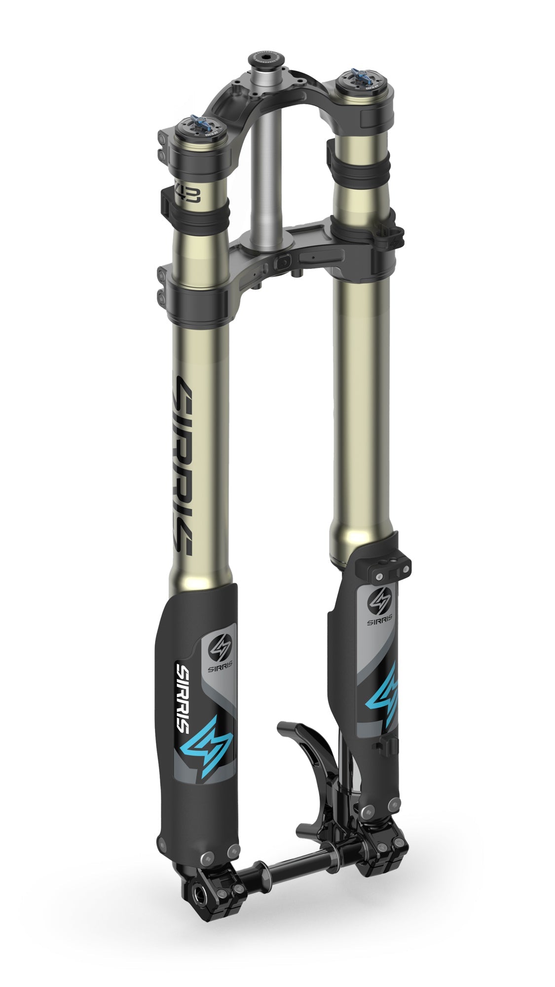 F43 CMX Tune | Tool Free LSC | 220 mm Travel | Arctic Leopard XE Pro R