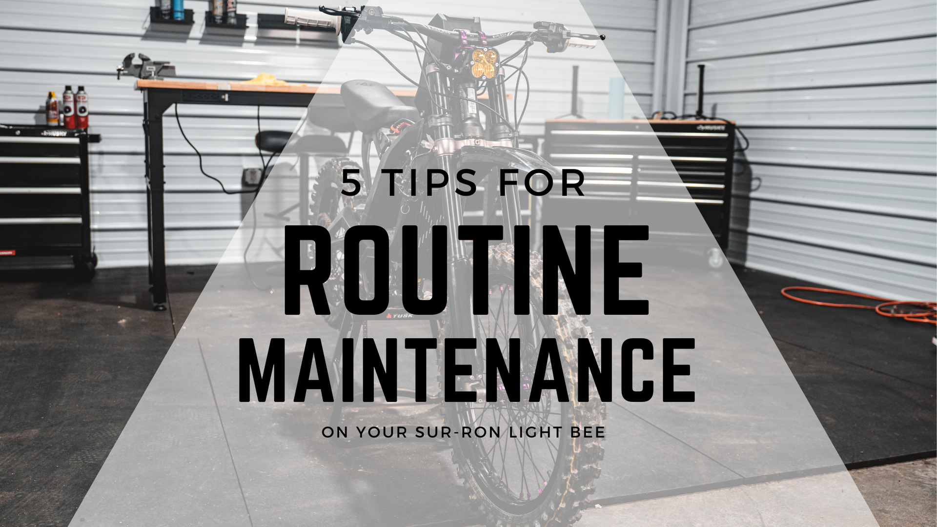 5 Tips for Routine Maintenance on Your Sur-Ron Light Bee – Electrix Moto