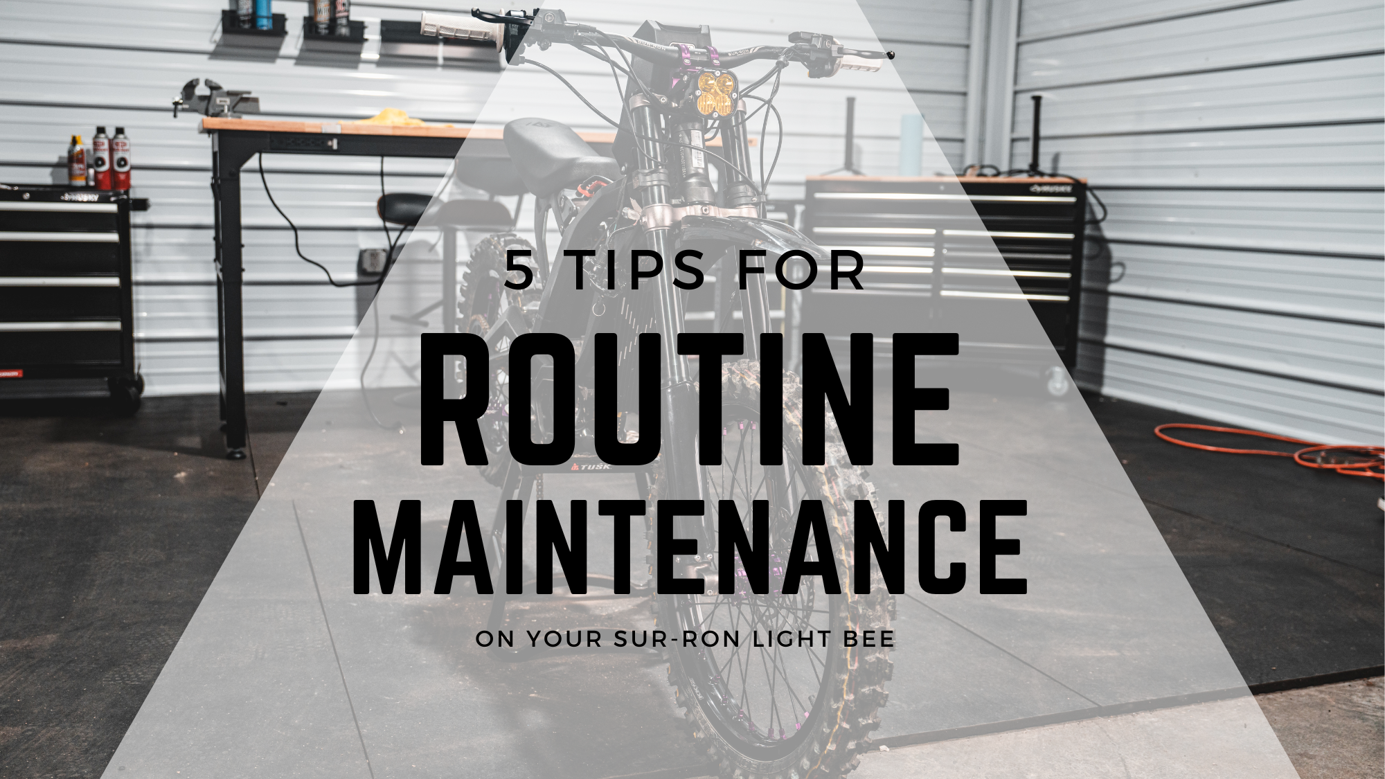 5 Tips for Routine Maintenance on Your Sur-Ron Light Bee