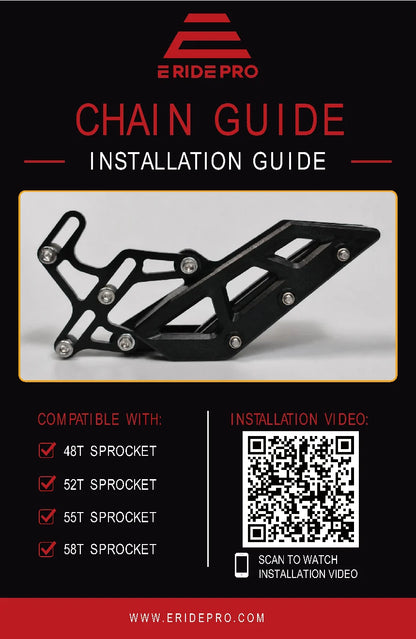 E-Ride Pro Racing Chain Guide