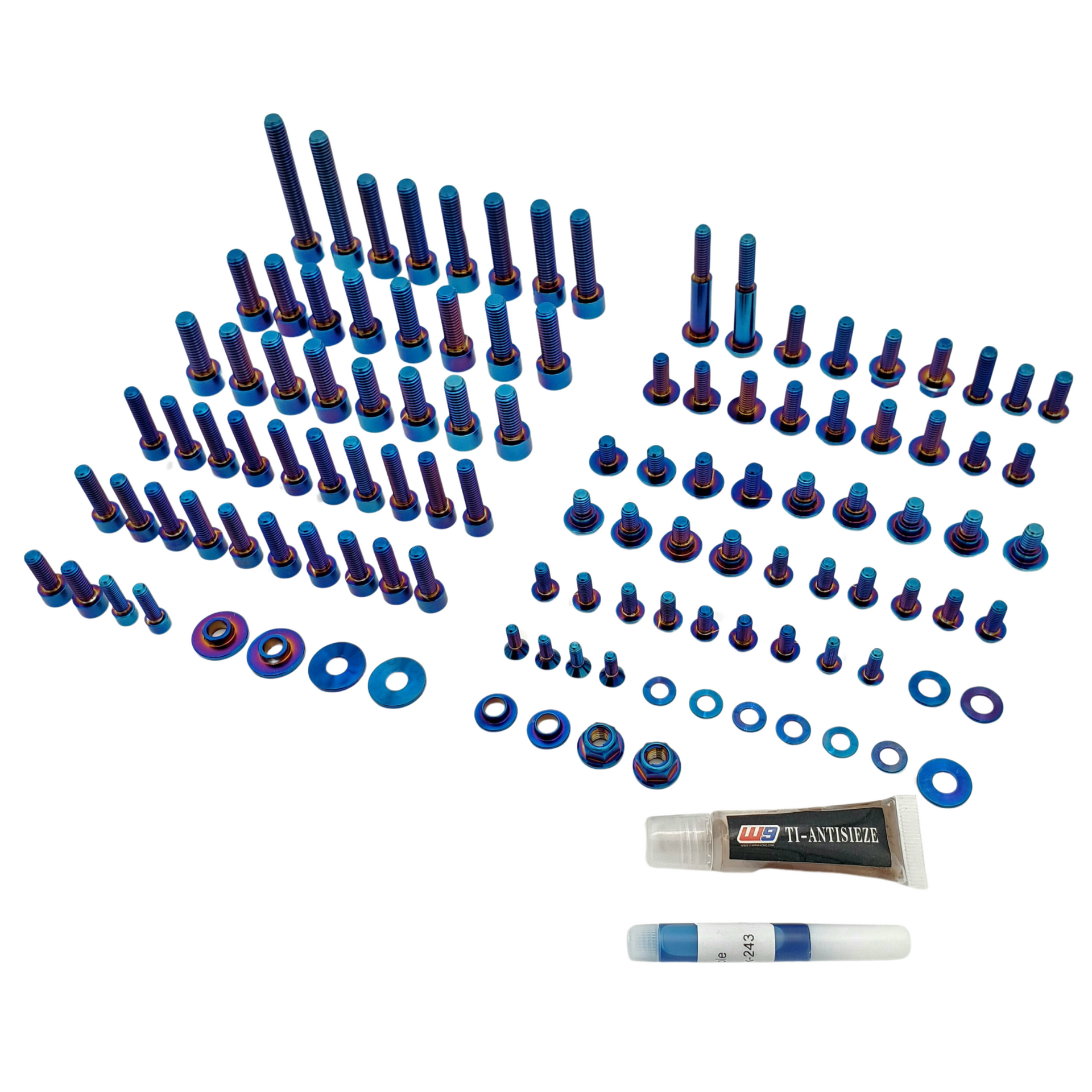 Warp 9 Surron Ultra Bee Titanium Chassis Bolt Kit | Electrix Moto