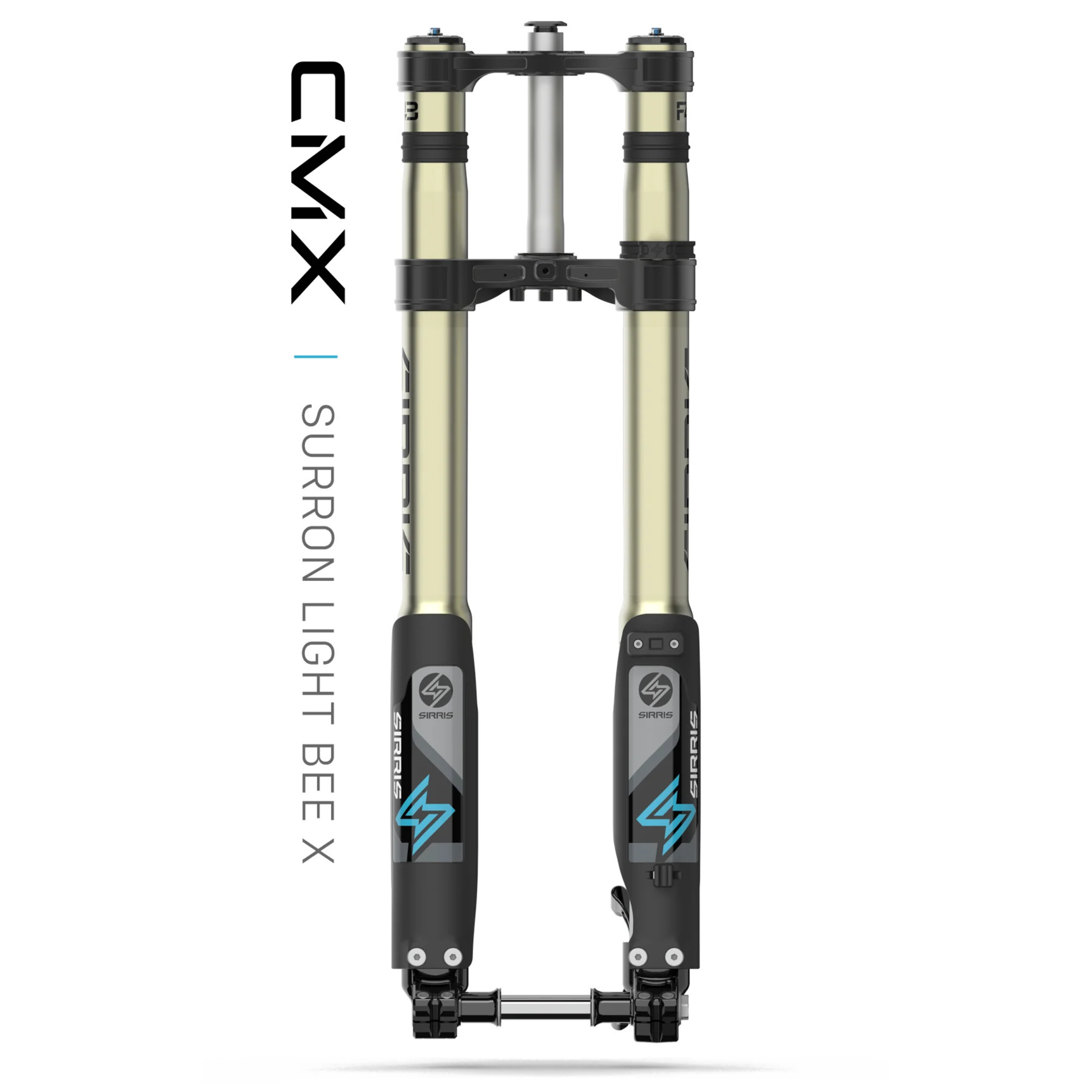 Sirris F43 CMX Fork for Light E-Motos | Fits E-Ride Pro SR, SS 3.0, Surron Light Bee X & Talaria MX5