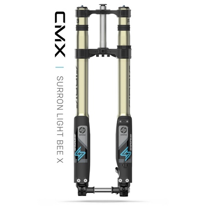Sirris F43 CMX Fork for Light E-Motos | Fits E-Ride Pro SR, SS 3.0, Surron Light Bee X & Talaria MX5