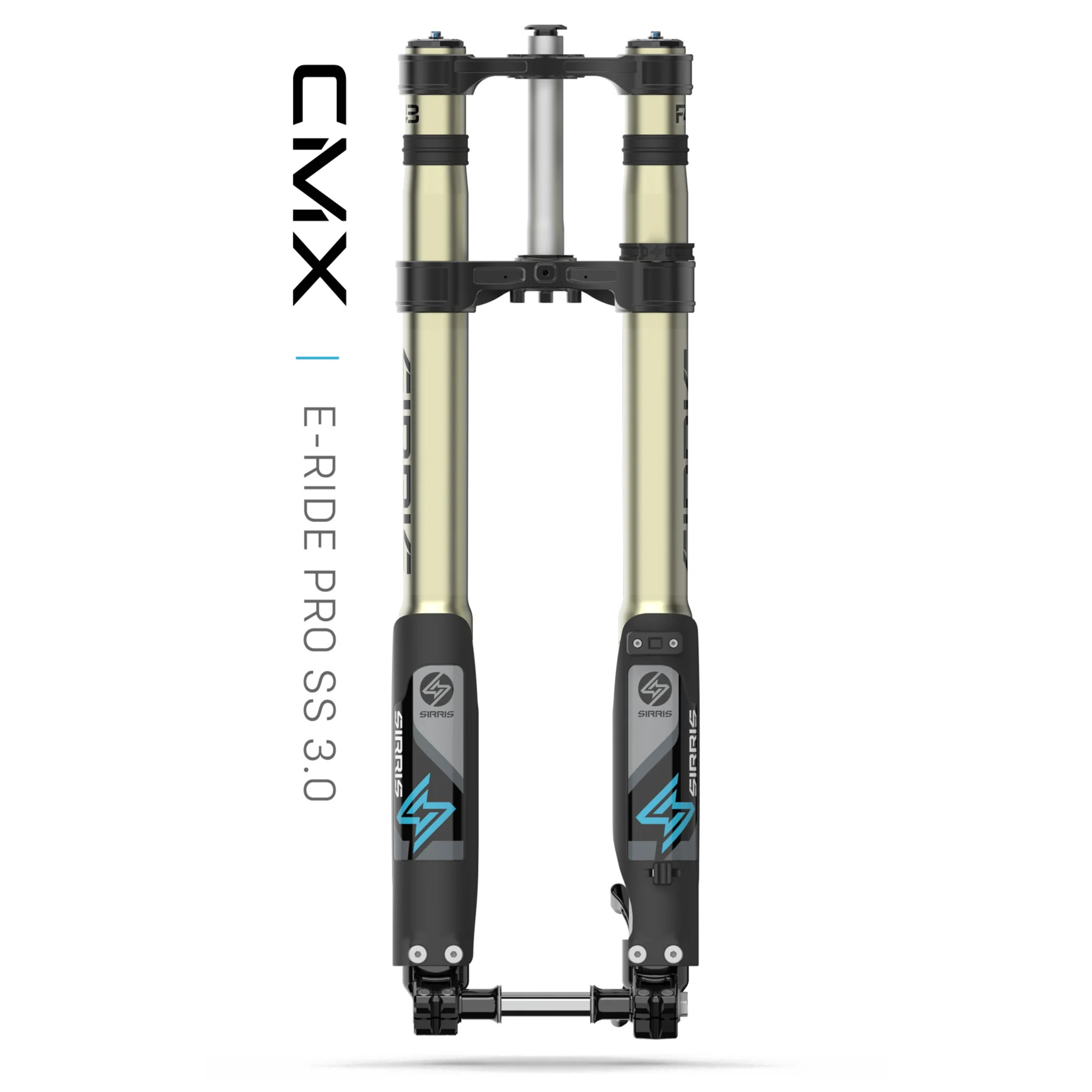 Sirris F43 CMX Fork for Light E-Motos | Fits E-Ride Pro SR, SS 3.0, Surron Light Bee X & Talaria MX5