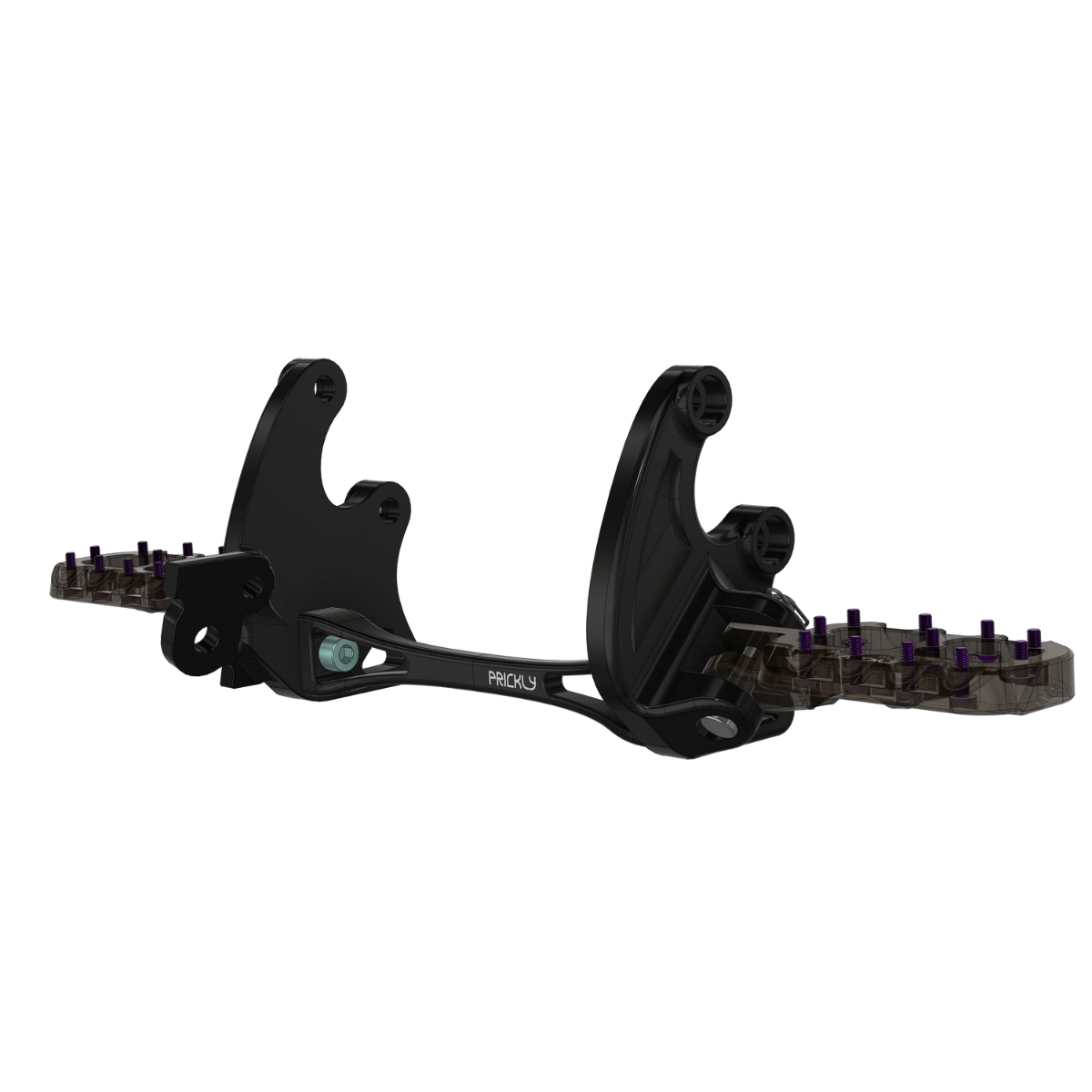 Prickly Billet Footpeg Brackets for E Ride Pro