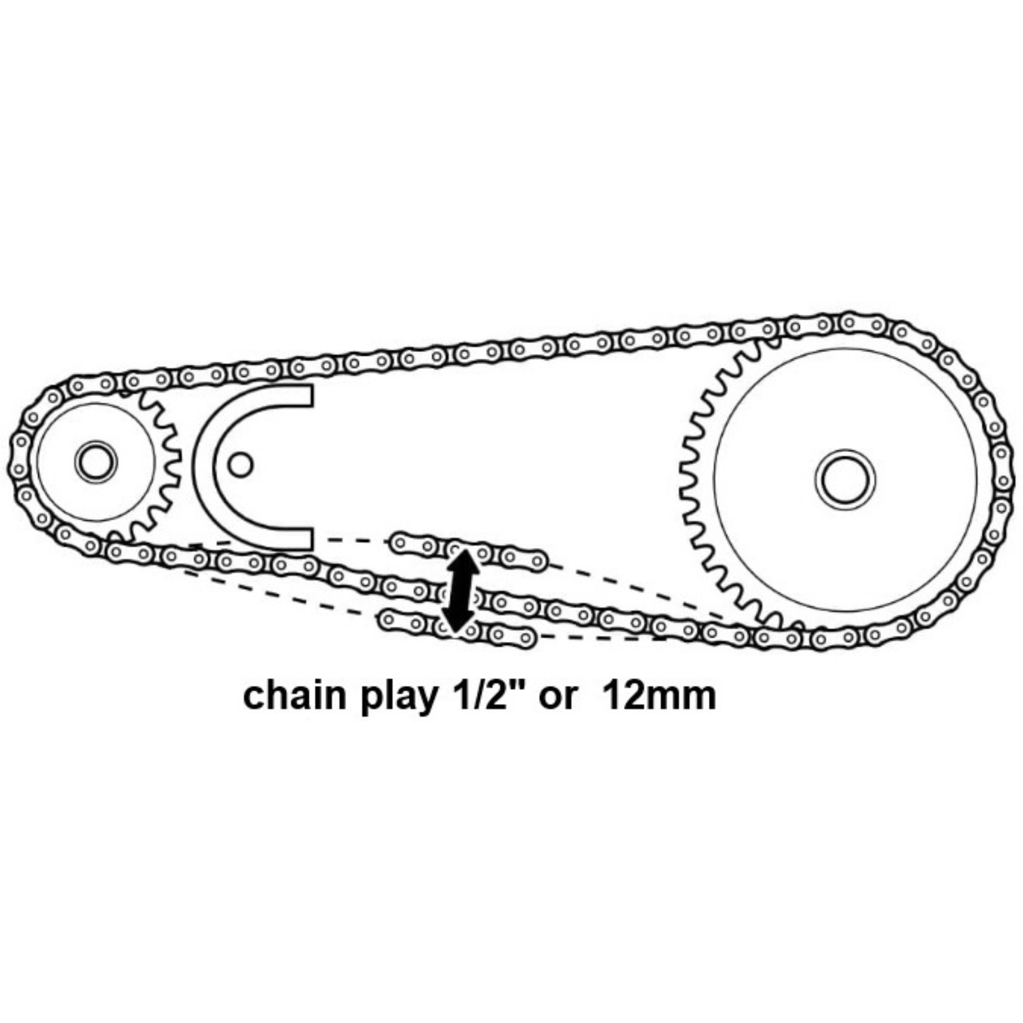 Warp 9 Surron Ultra Bee Chain Drive Conversion Kit