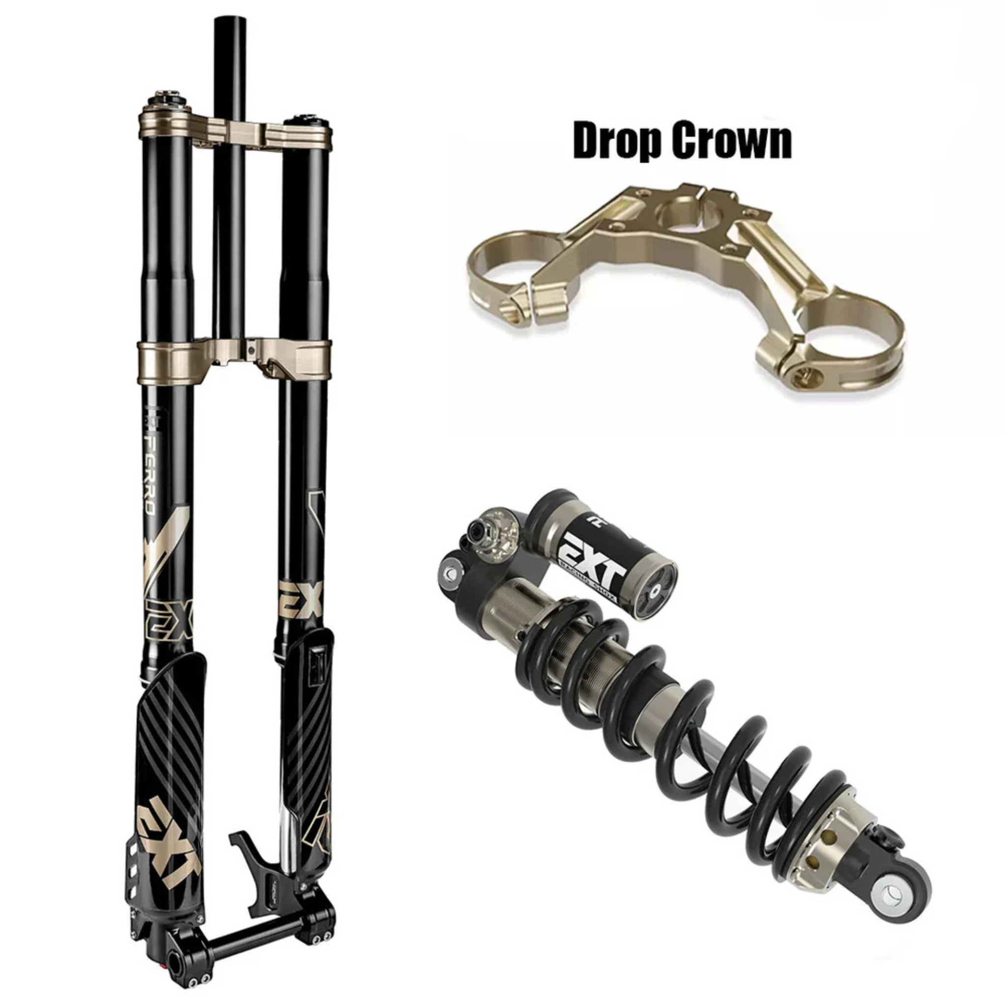 EXT Surron Light Bee/Talaria/E-Ride Pro Ferro Fork and Arma MX Shock BUNDLE