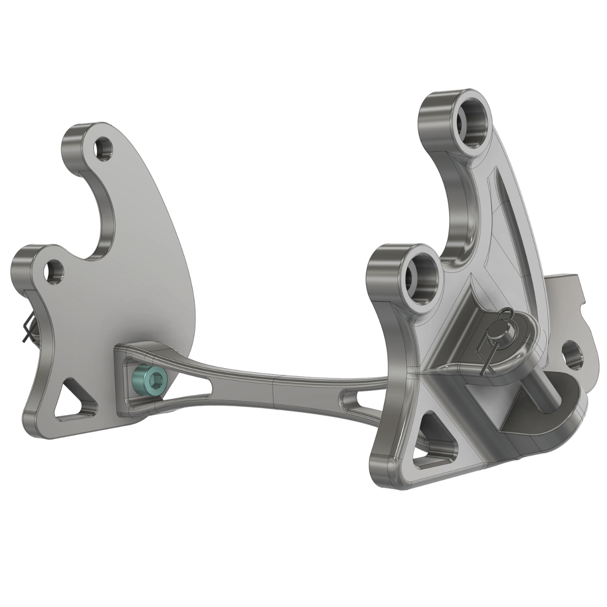 Prickly Billet Footpeg Brackets for E Ride Pro
