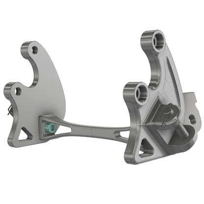 Prickly Billet Footpeg Brackets for E Ride Pro