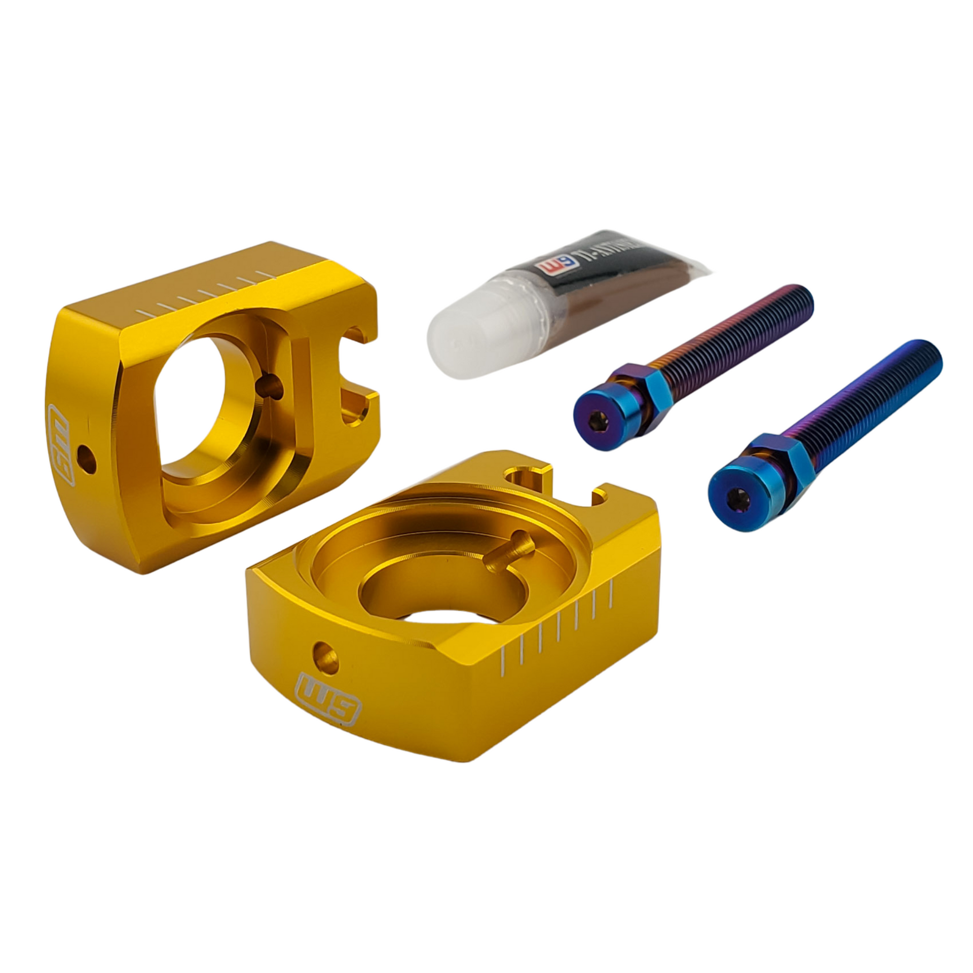 Warp 9 Surron Ultra Bee Axle Blocks | Electrix Moto