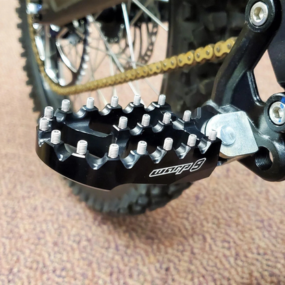 Warp 9 Foot Pegs for Surron Light Bee, Ventus One, and E Ride Pro