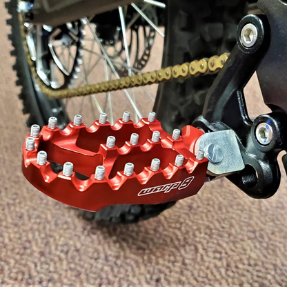 Warp 9 Foot Pegs for Surron Light Bee, Ventus One, and E Ride Pro