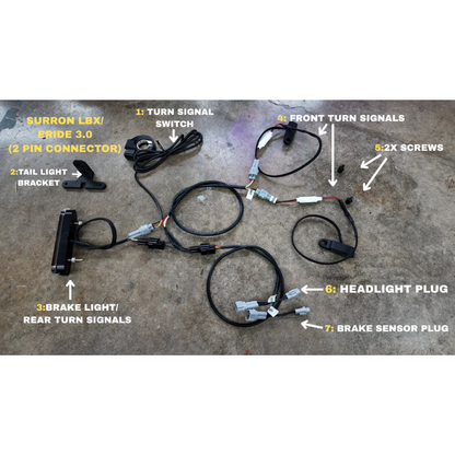 Project9 Turn Signal and Brake Light Kit - E Ride Pro 3.0/SR