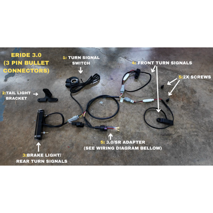 Project9 Turn Signal and Brake Light Kit - E Ride Pro 3.0/SR