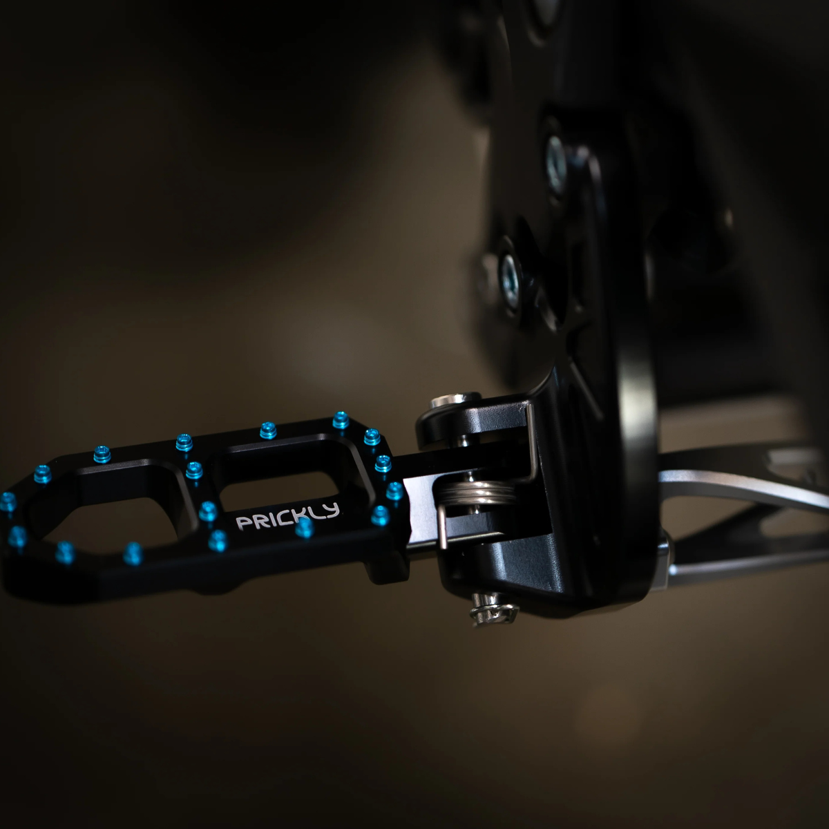 Prickly Billet Footpeg Brackets for E Ride Pro