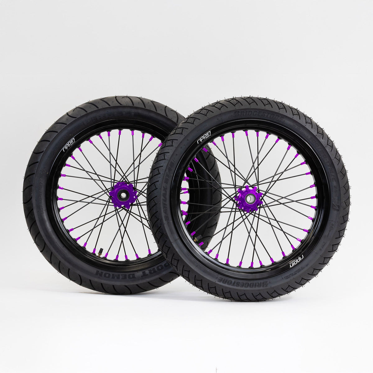 Blackline Ready-to-Ride Supermoto Wheelset for Stark Varg
