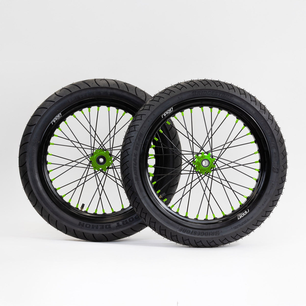 Blackline Ready-to-Ride Supermoto Wheelset for Talaria MX5