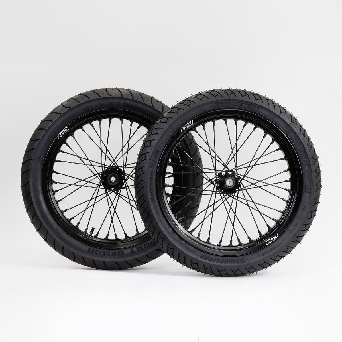 Blackline Ready-to-Ride Supermoto Wheelset for Stark Varg