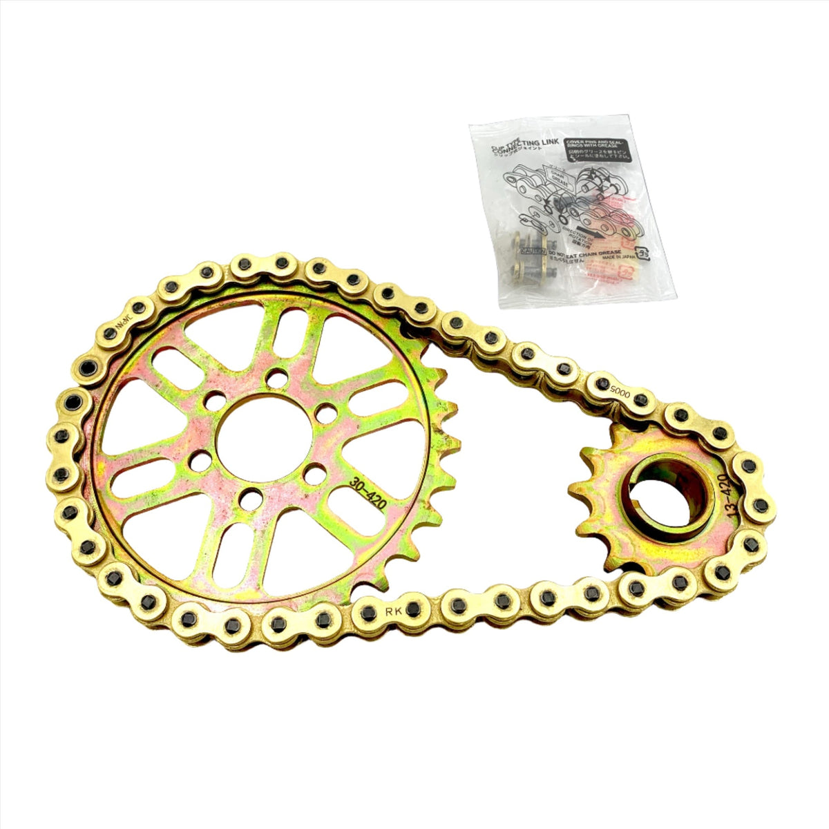 Primary Belt to Chain Conversion Kit | 420 RK MXU | Bonnell 805