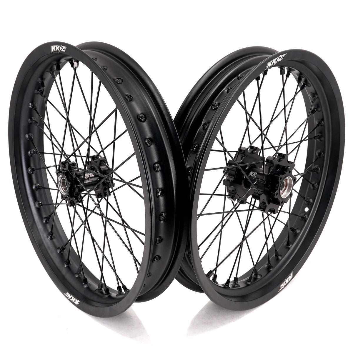 Silver Rim Motard KKE 17/17 Supermoto Wheel Set | Surron Light Bee | E-Ride Pro SS ...
