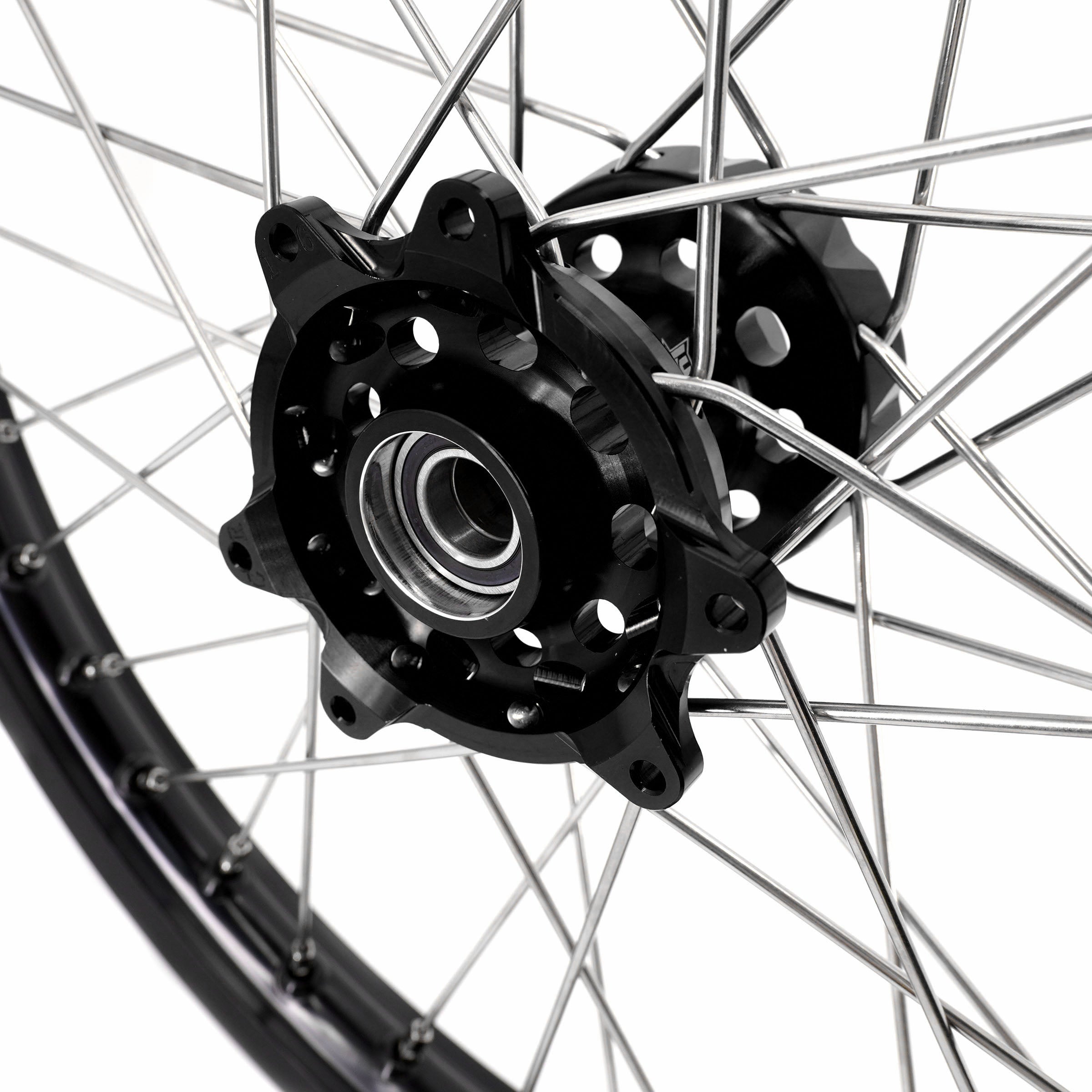 US Stock KKE 1.6*21" E-bike Spoke Wheels Rim Fit For SurRon Ultra Bee 2023-2025 Silver Nipples & Silver Spokes