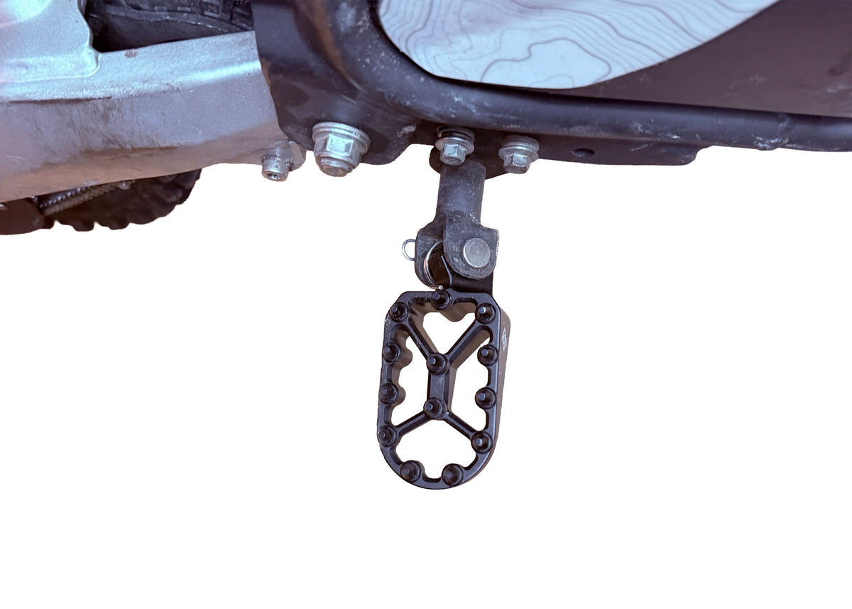 Heavy Hitter ETM RTR Grappler Billet Footpegs
