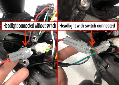 GritShift Halo Headlight Kill Switch