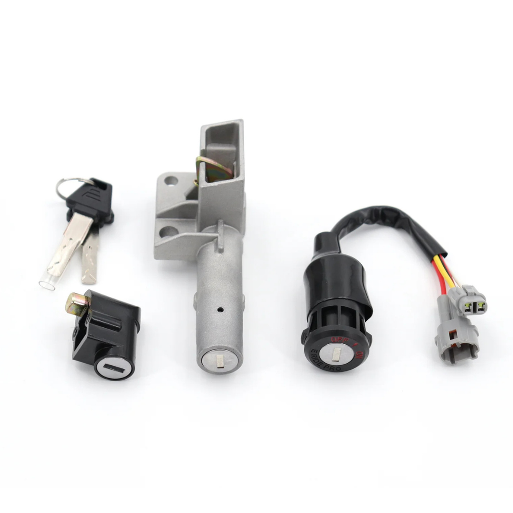 E-Ride OEM Ignition Switch Seat Lock Complete Key - PRO S/SS2.0/SS3.0 ...