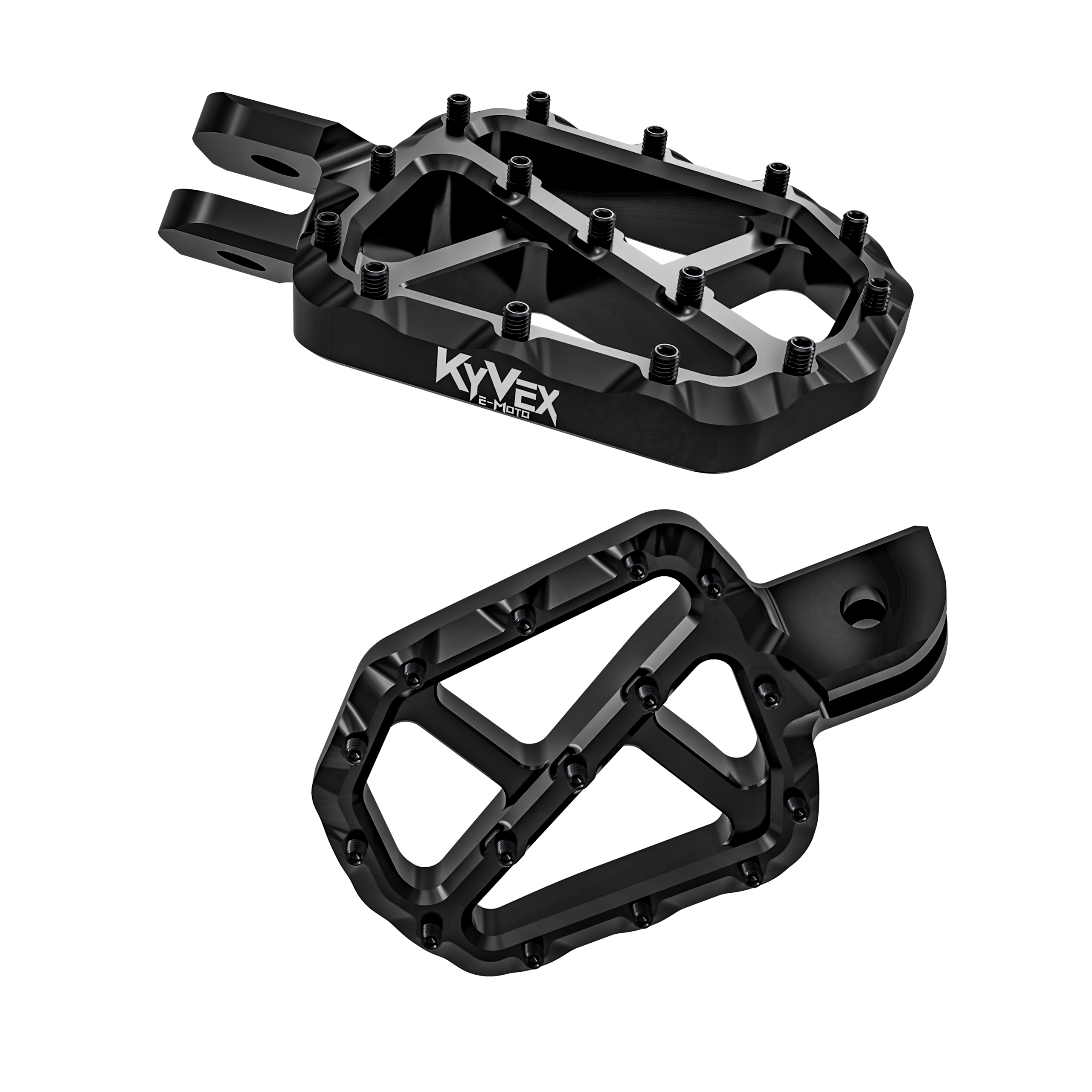 KyVex Billet Wide Foot Pegs